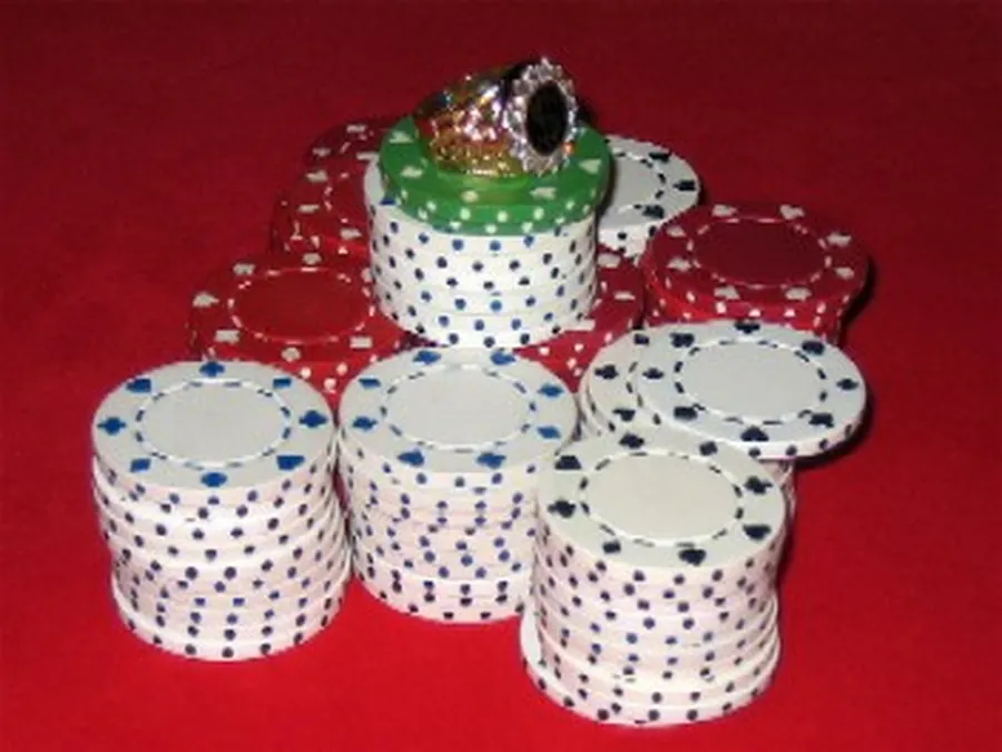 Fiches op tafel